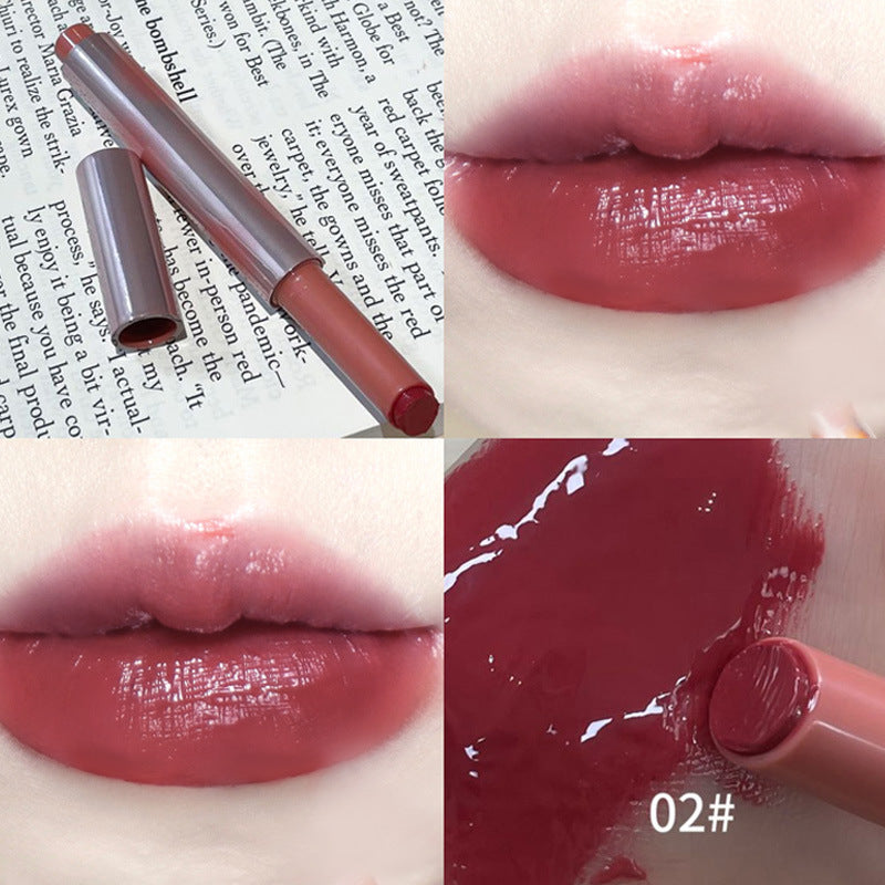 Women's Mirror Moisturizing Water Light Full Lips Lipsticks