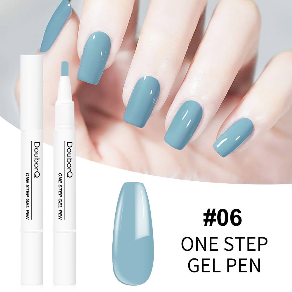 Manicure One Step Glue Pen-shaped Gel Nail Polish