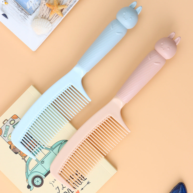 Children's Hairdressing Tools Cartoon Cute Rabbit Korean Style Hair Brushes & Combs