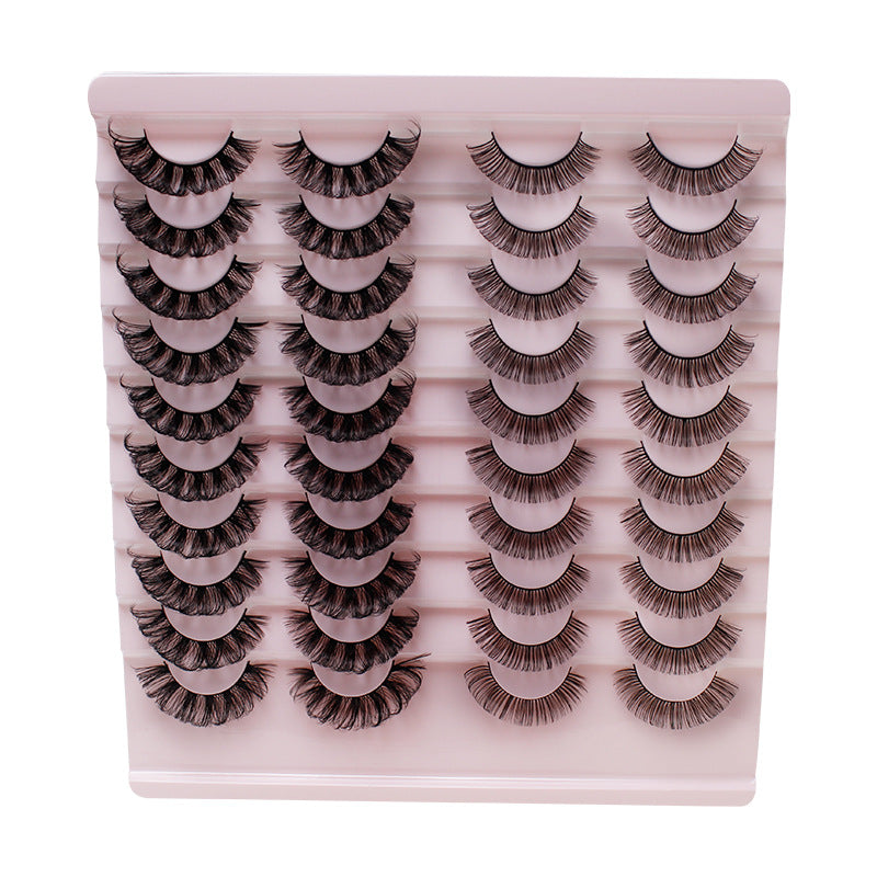 Eyelashes Stable To Russian Curling Eyelash False Lashes