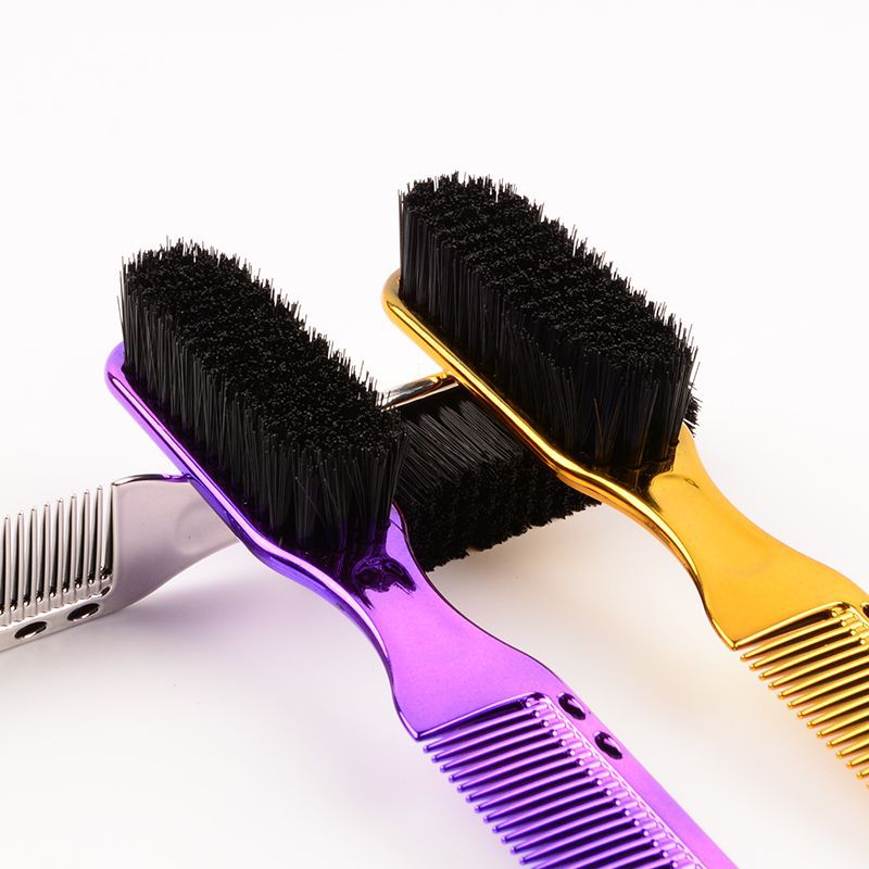 Men's Head Texture Hairdressing Brush Beard Style Hair Brushes & Combs