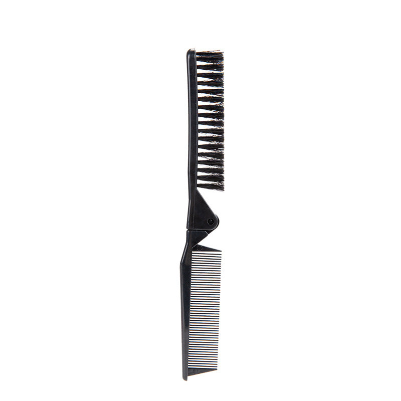 Double-tooth Folding Household Small Portable Hairdressing Hair Brushes & Combs