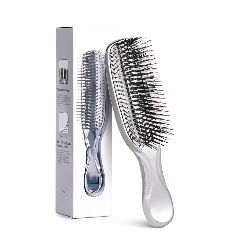 Zeus Meridian Massage Scalp Cleaning Wet Hair Brushes & Combs