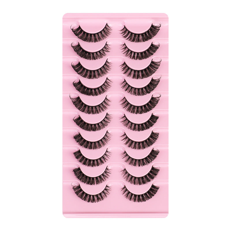 Warped Russian Curly Large Curved Thick False Lashes