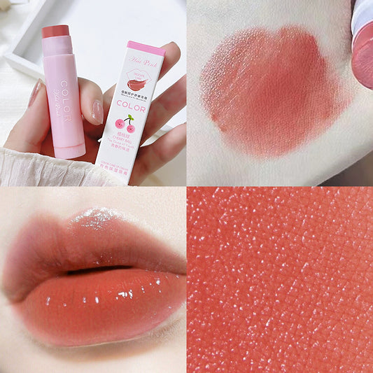 Three Per Package Colored Moisturizing Balm Lipsticks