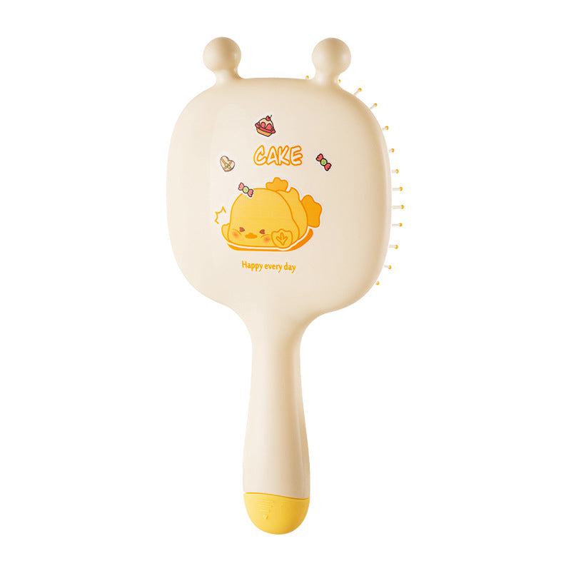 Print Airbag Massage Cute Bee Tangle Hair Brushes & Combs