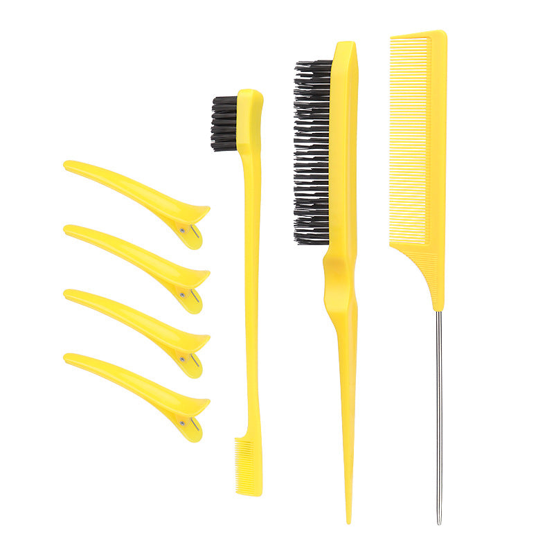 Eyebrow Brush Fluff Steel Needle Pointed Tail Hair Brushes & Combs