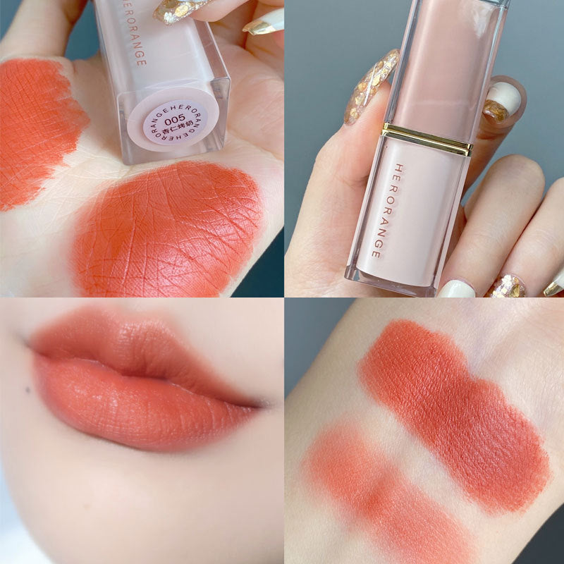 Crystal Square Tube Matte Veet Waterproof Lipsticks