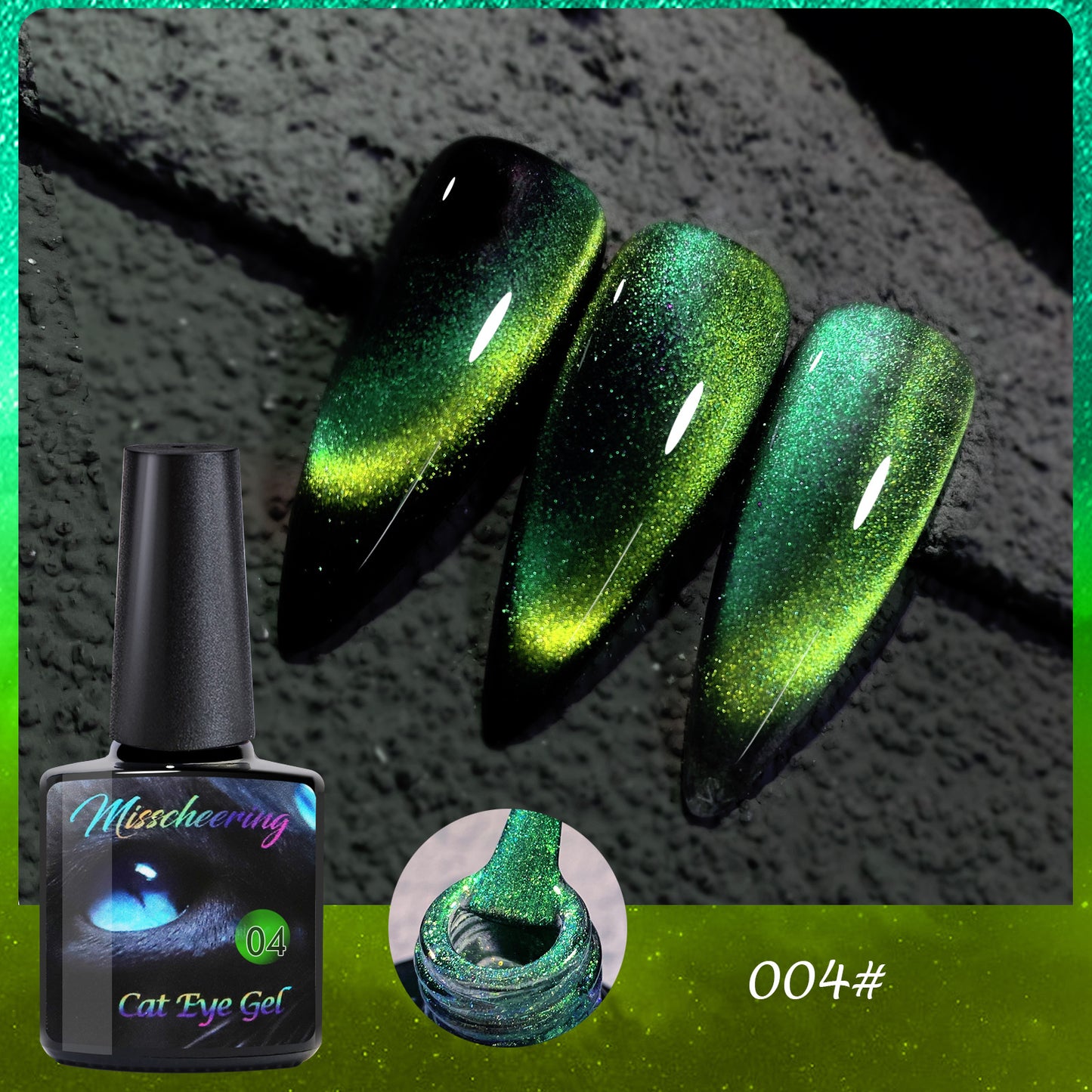 Dream Dynamic Crystal Cat Series Gel Flash Nail Polish