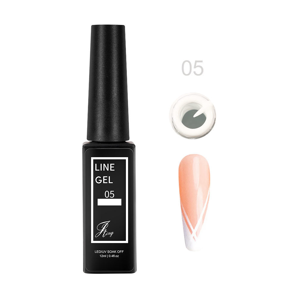 Single Bottle Line Pulling Gel Artificial Nail Polish