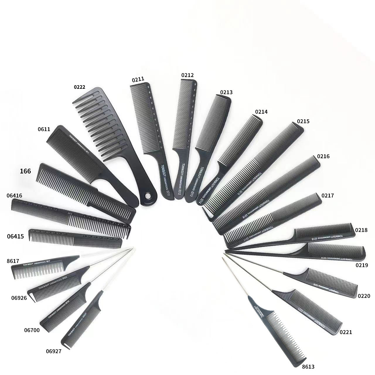 Dedicated Styling Pointed Tail High Temperature Hair Brushes & Combs