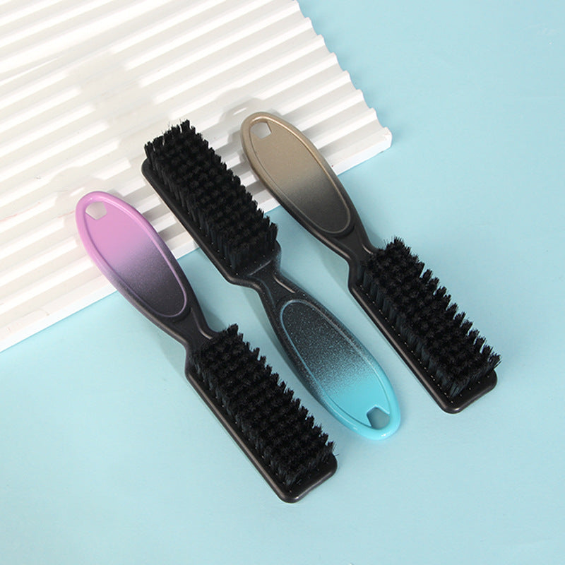 Men's Oil Brush Haircut Cleaning Small Nylon Hair Brushes & Combs