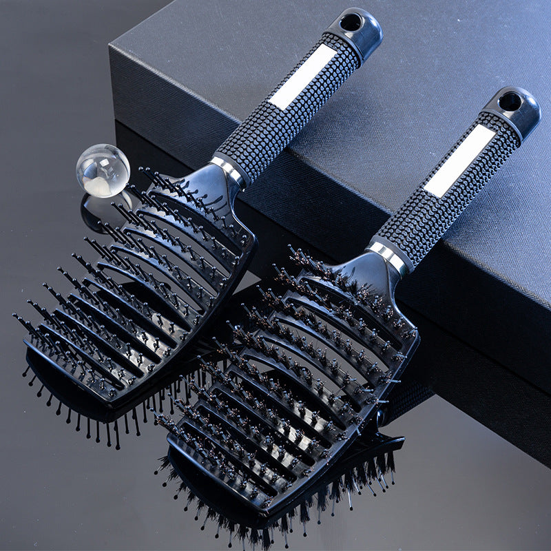 Fluffy Shaping Massage Modeling Oil Head Hair Brushes & Combs