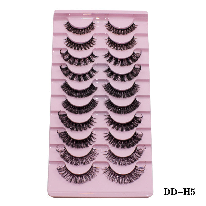 Russian Eyelash Pairs Natural Thick Large False Lashes