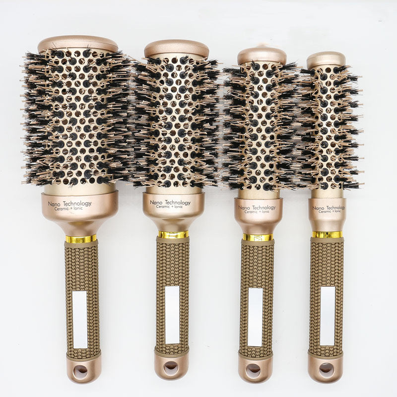 Rolling Round Ceramic Sub Four Series Large Hair Brushes & Combs