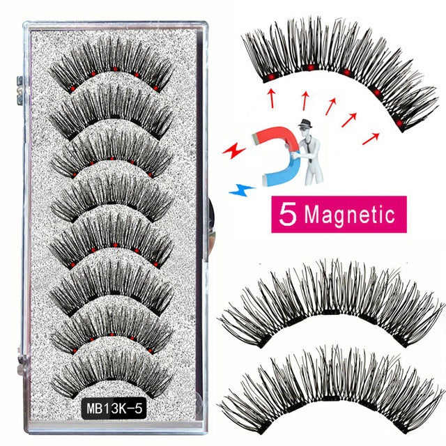 Magnetic Eyelashes Suit Natural Thick Series False Lashes