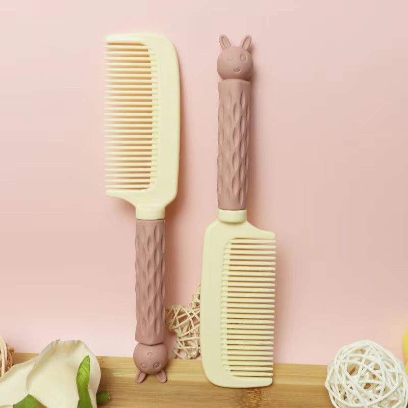 Style Adult Curly Plastic Cartoon Soft Hair Brushes & Combs