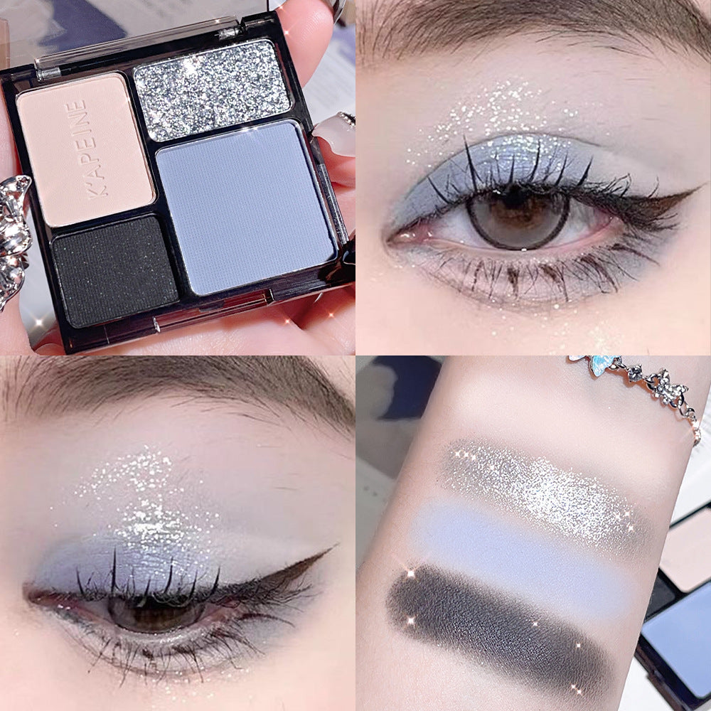 Shadow Matte Shimmer Thin Glittering Hot Punk Smoky Dark Eyeshadow