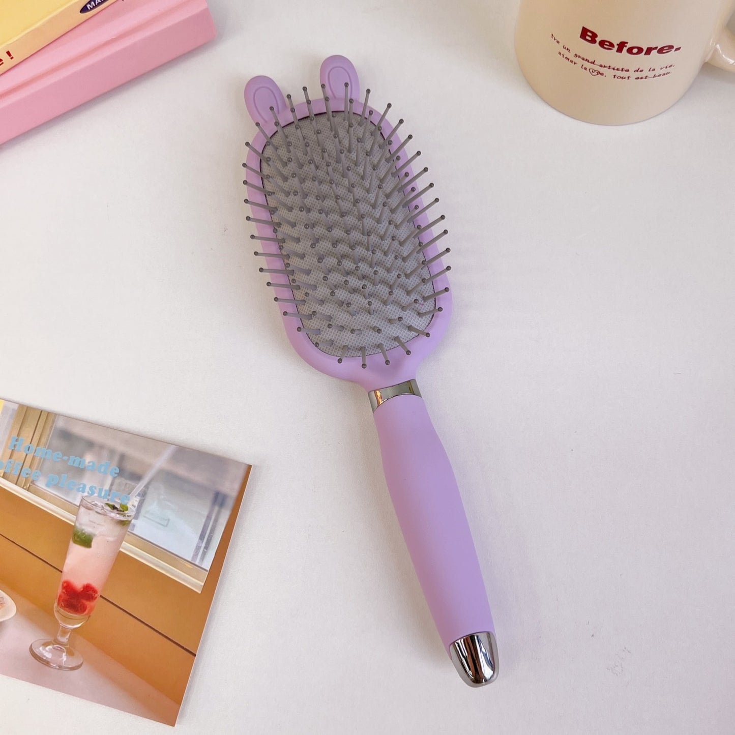 Massage Hairdressing Smooth Not Knotted Fluffy Hair Brushes & Combs