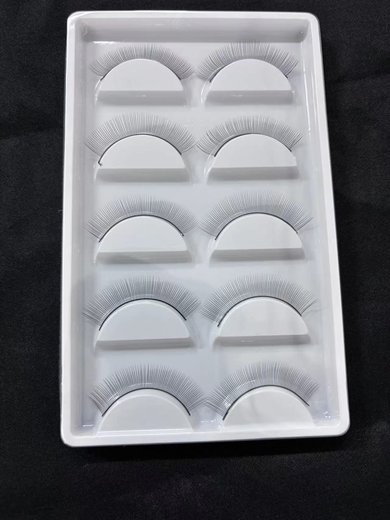 Eyelash Artist Board Display Small White False Lashes