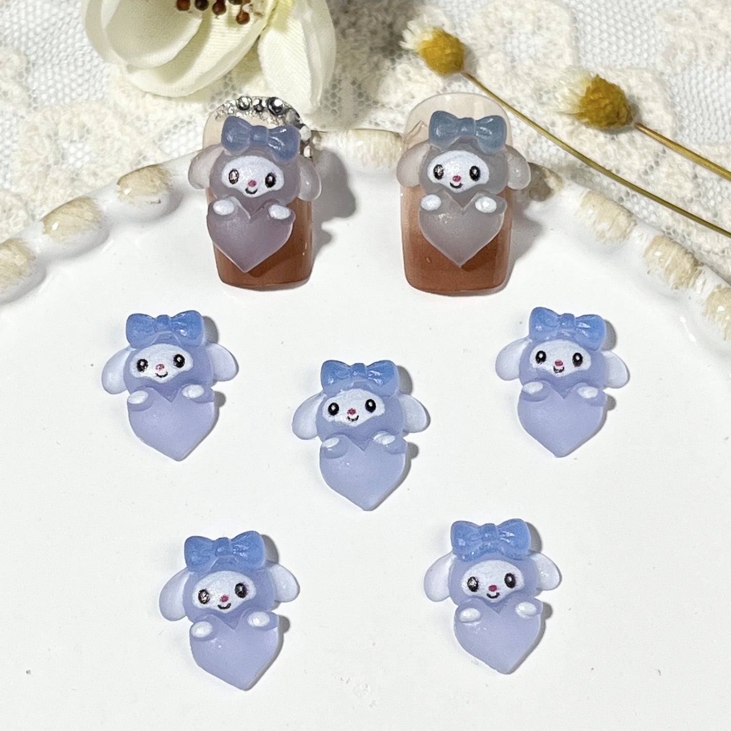 Change Luminous Love Melody Clow Resin Nail Care Nail Art