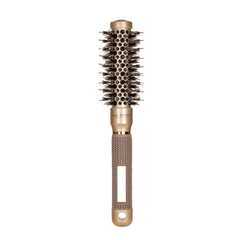 Model Pig Bristle Round High Temperature Resistant Hair Brushes & Combs