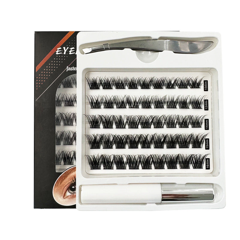 Thick Manual Hot Melt Individual Eyelash False Lashes