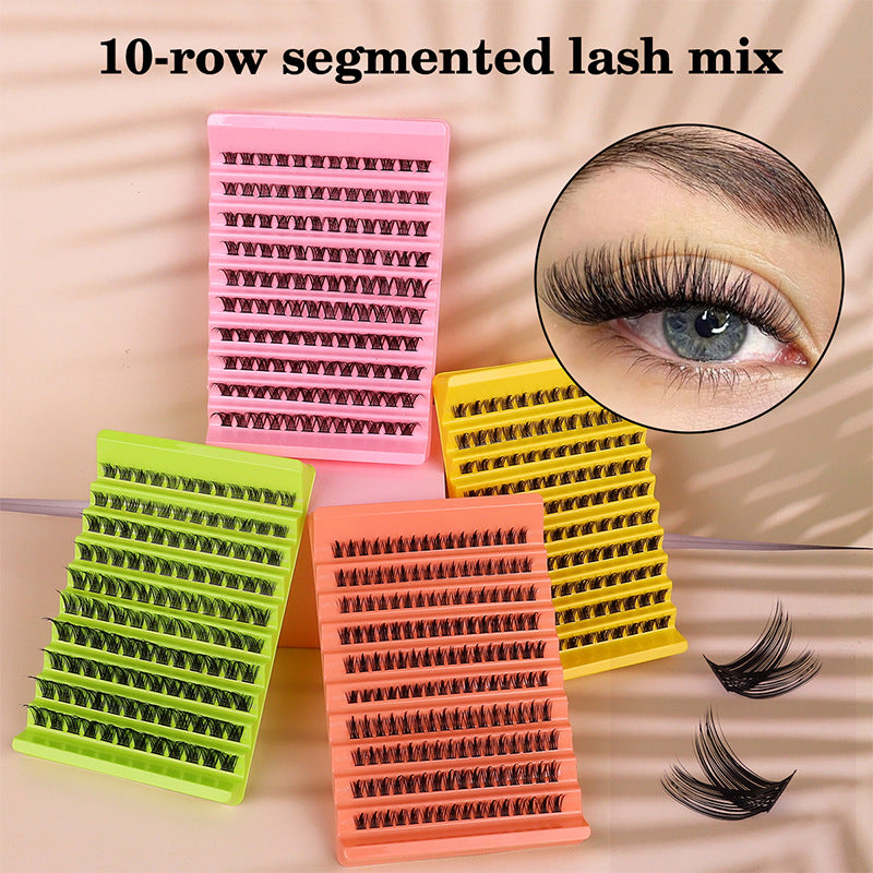 Eyelashes Large Capacity Thick Eyelash Curling False Lashes