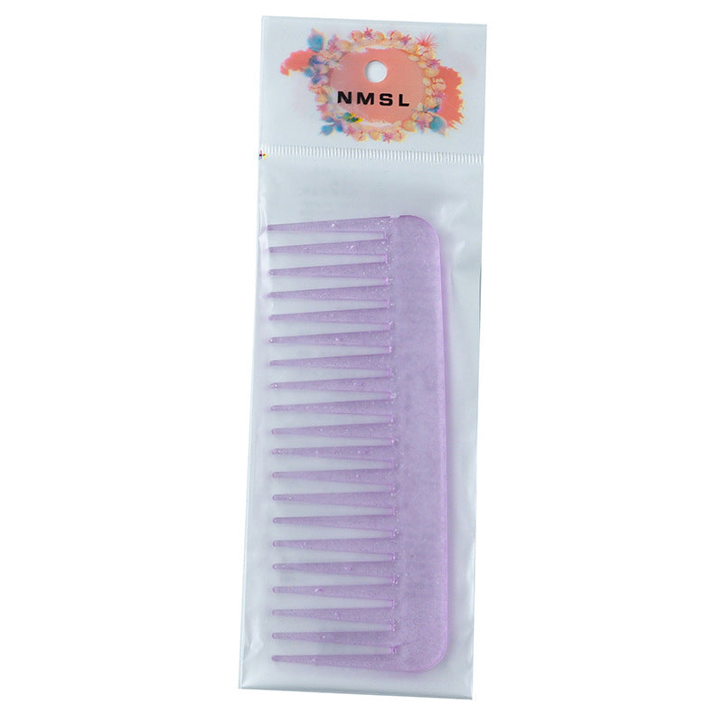 Glitter Color Dense Tooth Male Female Home Hair Brushes & Combs