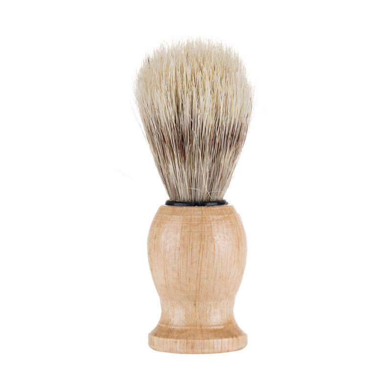 Men's Wood Shaving Brush Beard Household Pogonotomy Hair Brushes & Combs