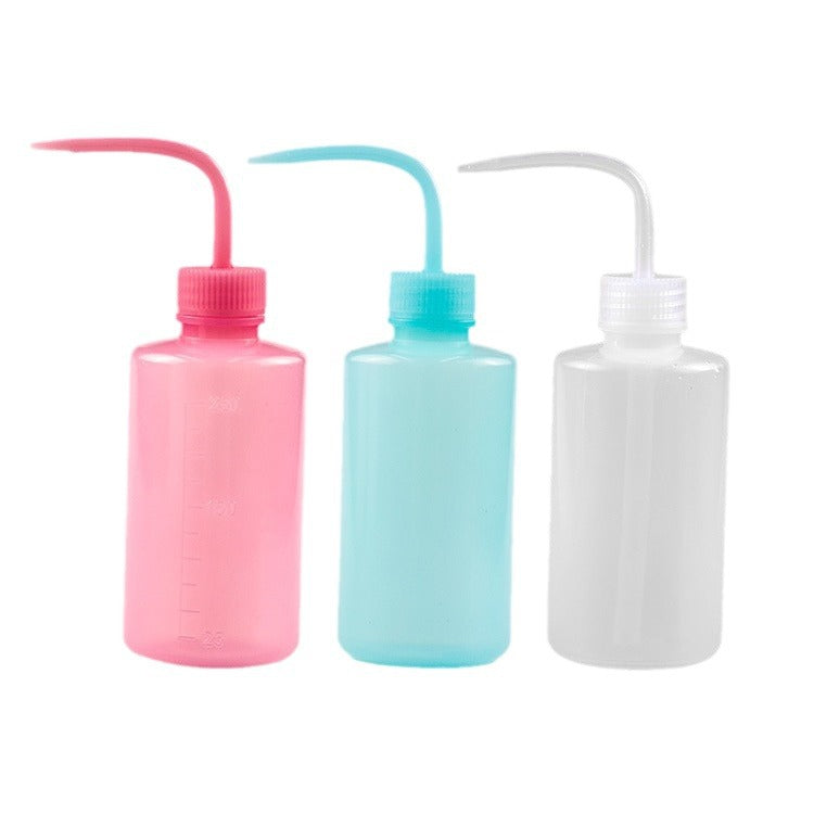 Eyelash Cleaning Elbow Bottle Auxiliary Curved Mouth False Lashes