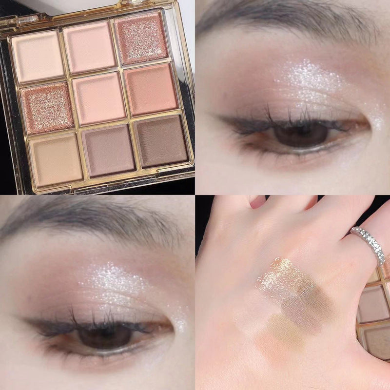 Transparent Acrylic Shadow Plate Shimmer Matte Eyeshadow