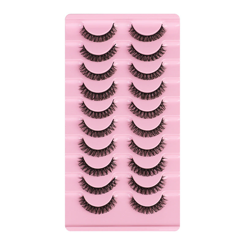 Warped Russian Curly Large Curved Thick False Lashes