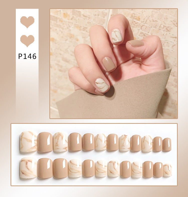 Fake Patch Wear Armor Finished Tip Nail Art