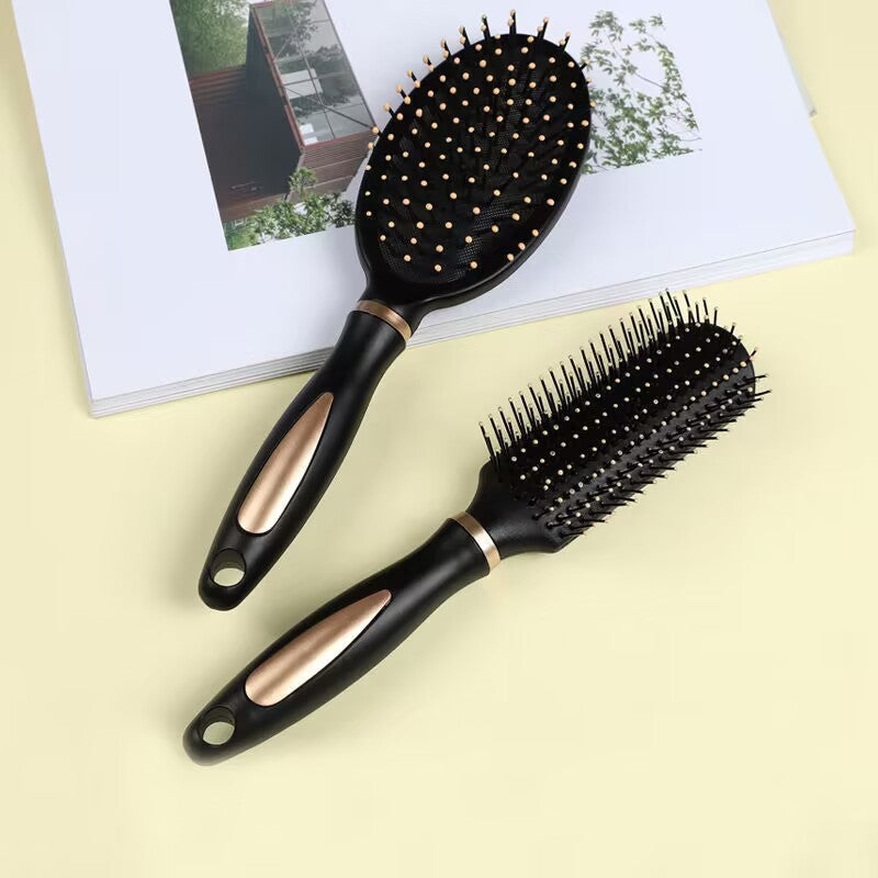 Women's & Men's Cushion Airbag Vent Inner Buckle Styling Hair Brushes & Combs