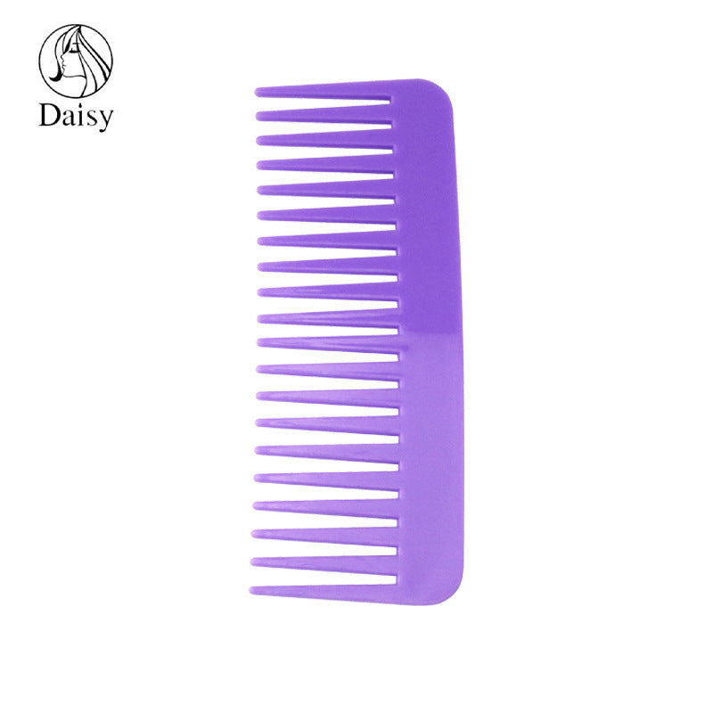 Long Tooth Household Ms. Tangle Plastic Thickened Glossy Hair Brushes & Combs