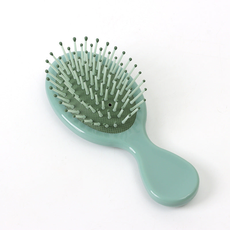 Portable Pearlescent Mermaid Travel Mini Pocket Hair Brushes & Combs