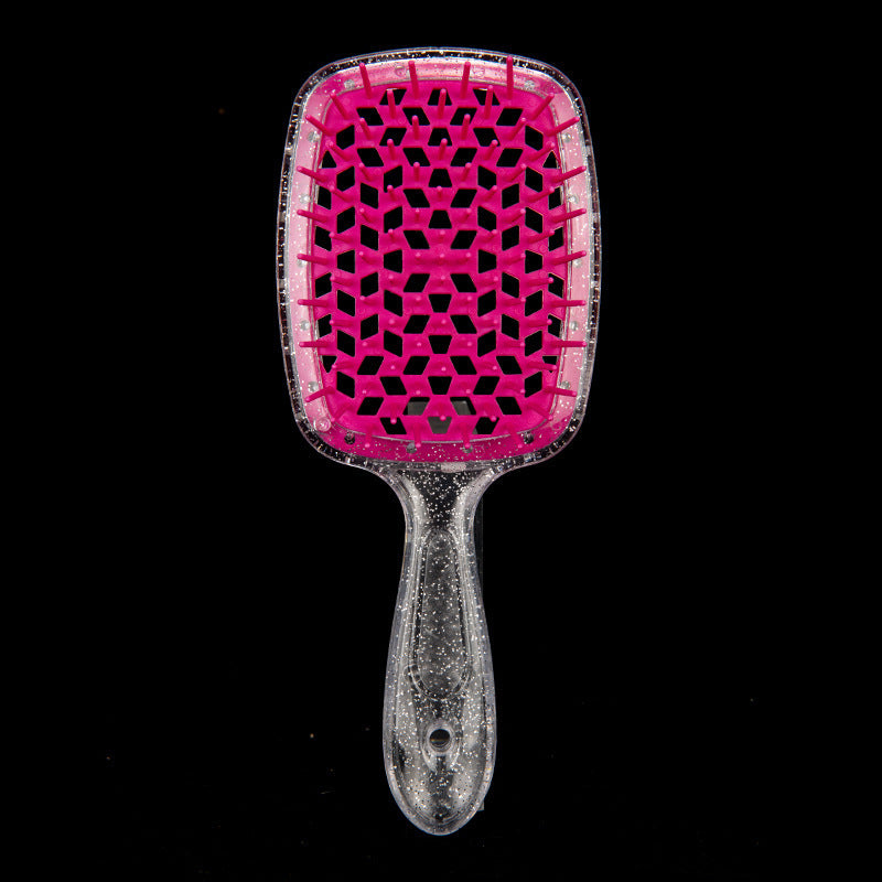 Platinum Flying Honeycomb Folding Straight Vent Hair Brushes & Combs