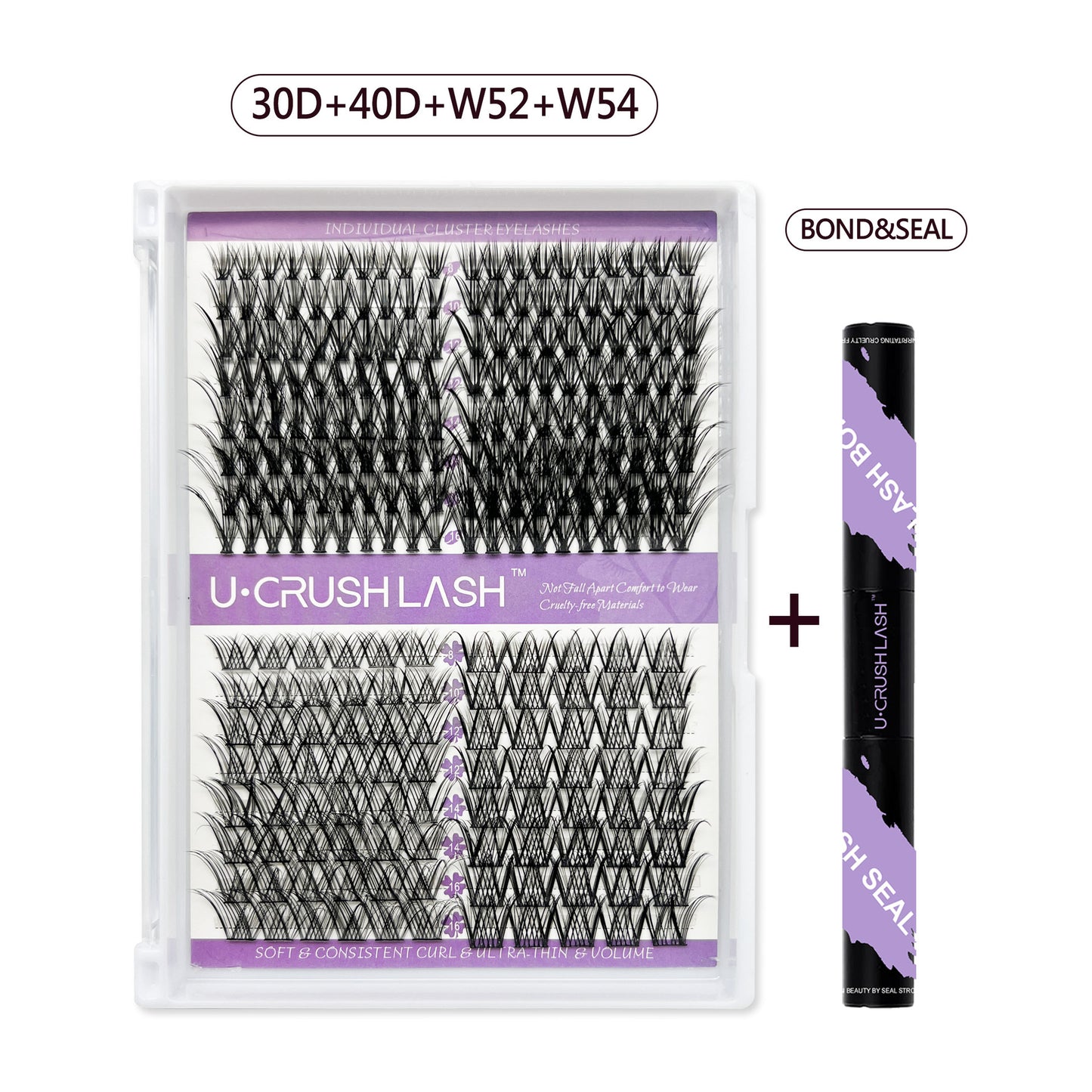 Eyelashes Row Curved Grafting Assortment Pack False Lashes