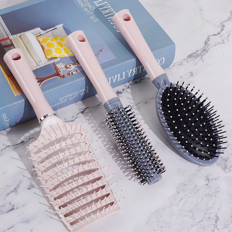 Top Fluffy Shape Large Curved Skin Health Massage Hair Brushes & Combs