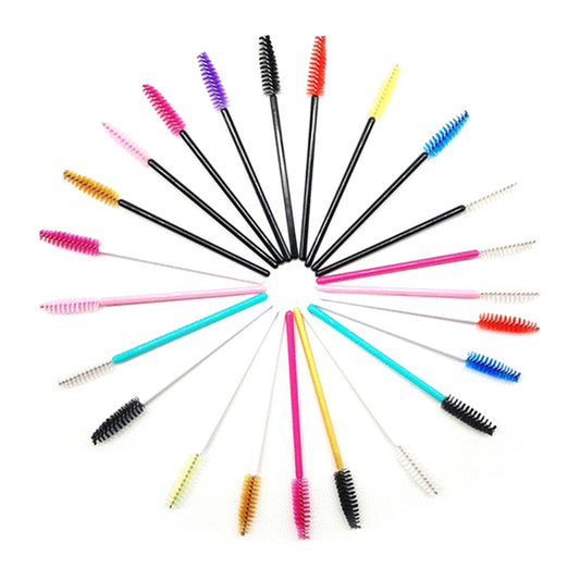 Brush Color Lash Eyebrow Disposable Cosmetic Makeup Brushes Accessories