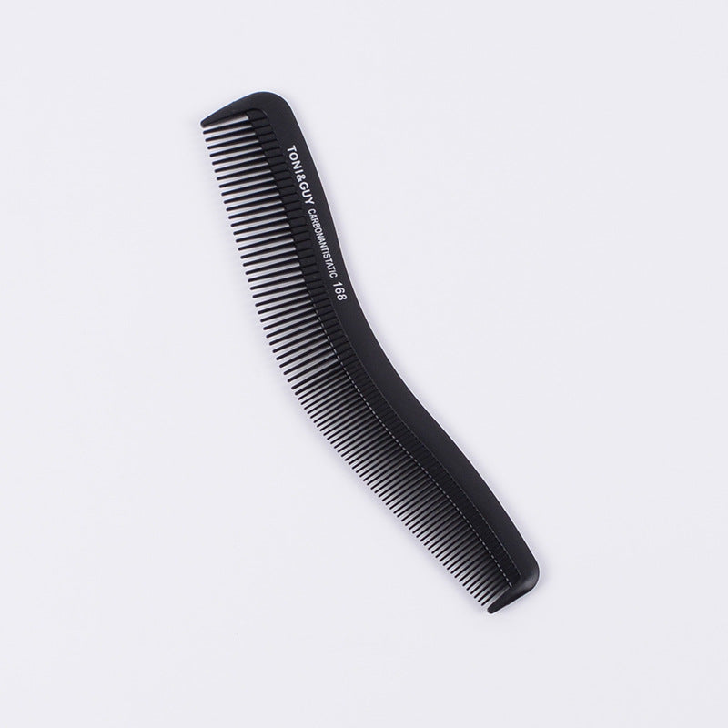 Hand Push Corrugated Tail Plastic Style Hair Brushes & Combs