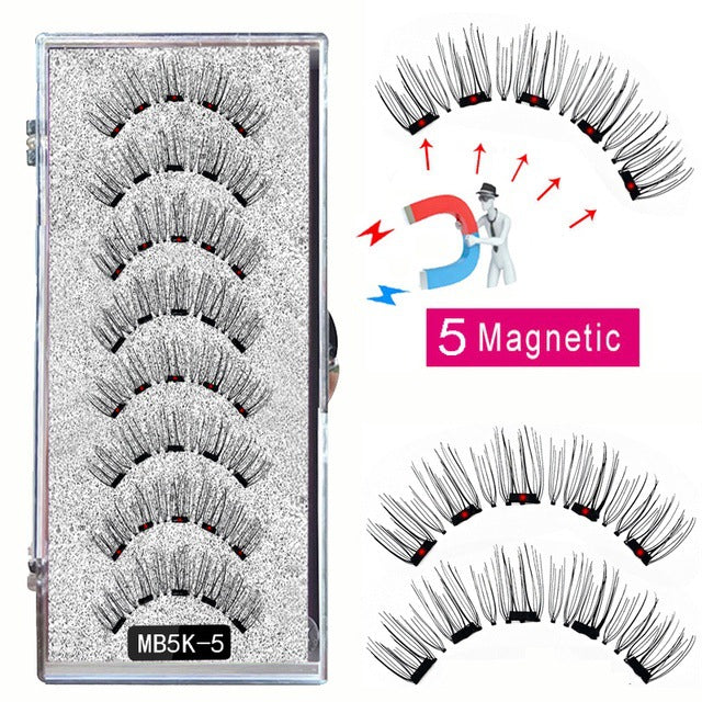 Magnetic Eyelashes Suit Natural Thick Series False Lashes