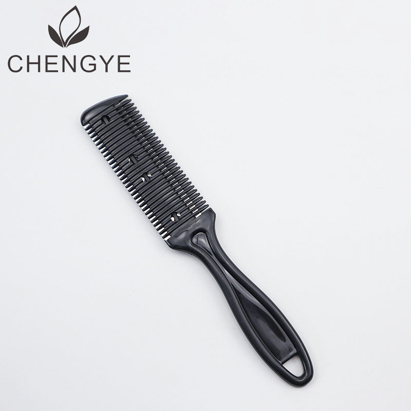 Knife Cutting Thinning Bangs Barber Shop Hair Brushes & Combs