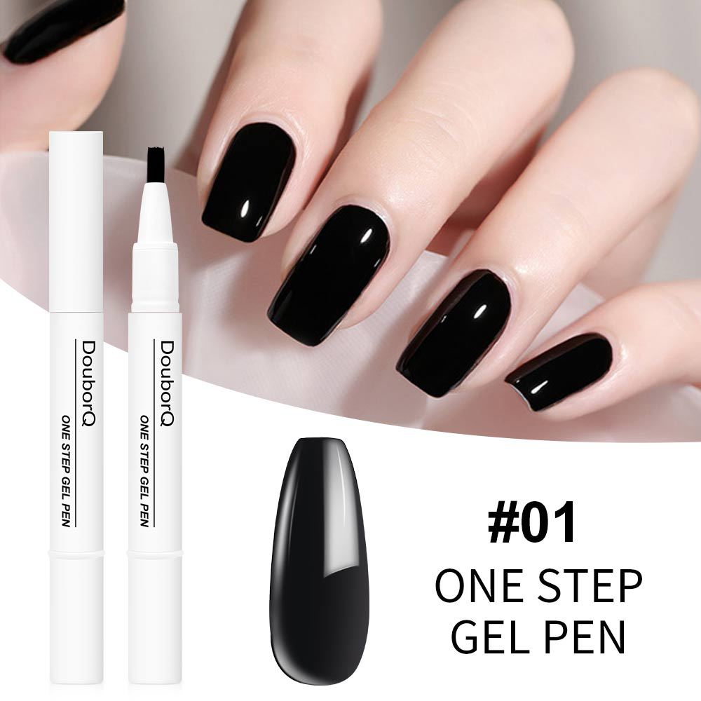 Manicure One Step Glue Pen-shaped Gel Nail Polish