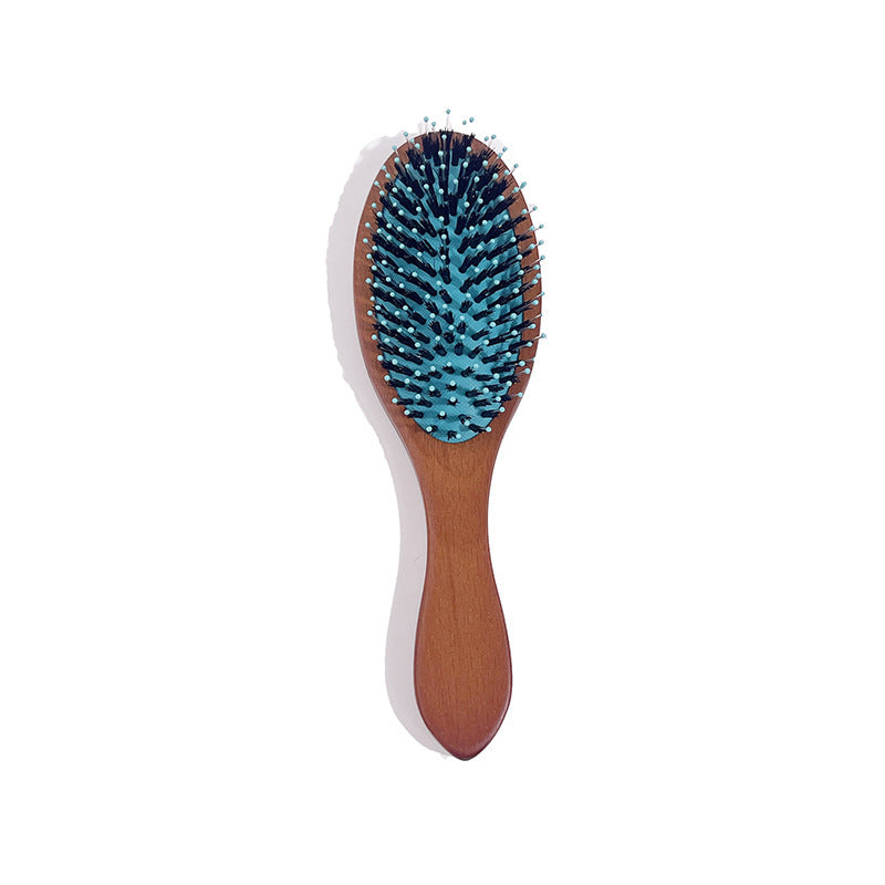 Portable Hairdressing Wooden Airbag Massage Meridian Hair Brushes & Combs