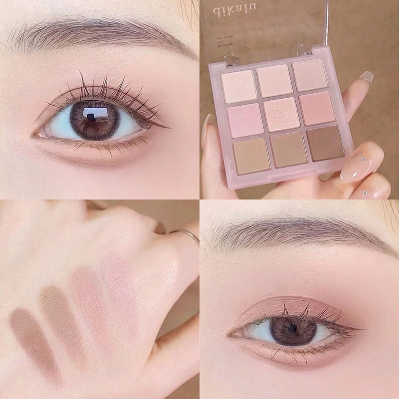 Pure Desire Shadow Plate Fig Milk Tea Shimmer Matte Eyeshadow