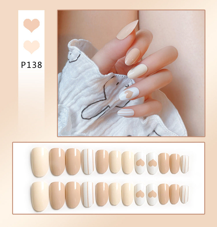 Fake Patch Wear Armor Finished Tip Nail Art