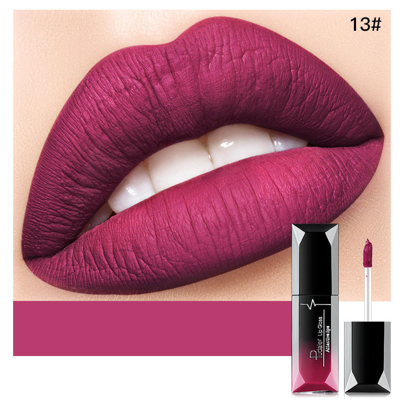 Color Matte Finish Liquid Rendering No Lipsticks