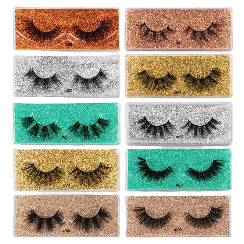 Eyelashes Natural Thick Exaggerated Package Eyelash False Lashes